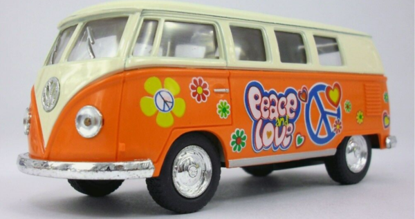 VW peace and love bus